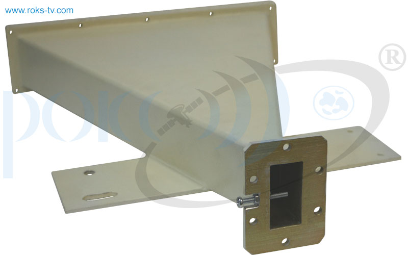 Short sector antenna c band v pol 60 deg rear